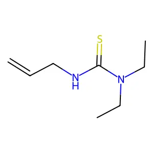 Thiourea, N,N-diethyl-N'-2-propen-1-yl- structure