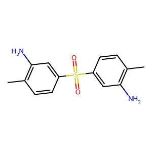 3,3'-Sulfonylbis(6-methylaniline) structure