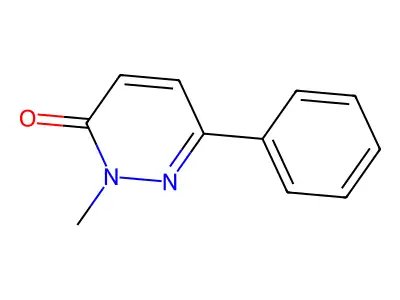 2-Methyl-6-phenylpyridazin-3(2h)-one structure