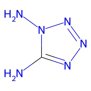 1,5-二氨基四唑 structure