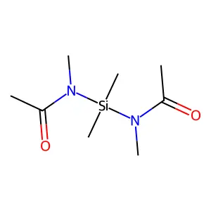 N,N'-(二甲基硅亚基)双(N-甲基乙酰胺) structure