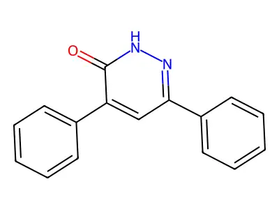 4,6-diphenylpyridazin-3(2H)-one structure