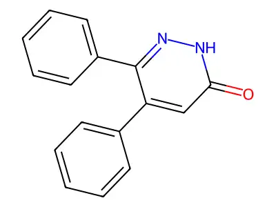 5,6-Diphenyl-3(2H)-pyridazinone structure