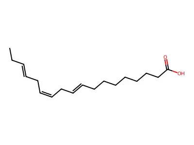 alpha-Linolenic Acid, (E,Z,E)- structure