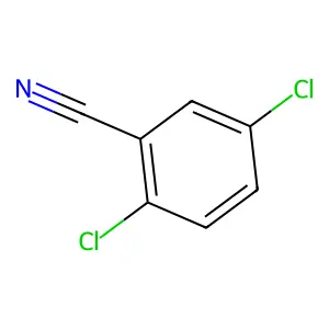 2,5-二氯苯甲腈 structure