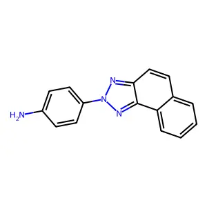 4-Benzo[e]benzotriazol-2-ylaniline structure