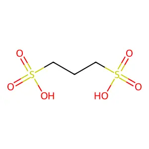 1,3-丙二磺酸 structure