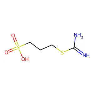 1-Propanesulfonic acid, 3-[(aminoiminomethyl)thio]- structure