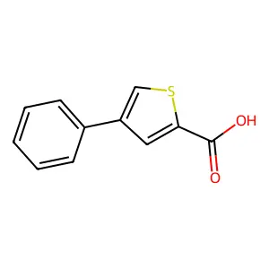 4-(Thiophen-2-yl)benzoic acid structure