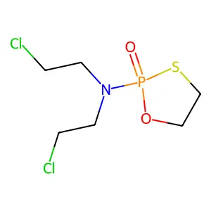 1,3,2-Oxathiaphospholane, 2-(bis(2-chloroethyl)amino)-, 2-oxide structure