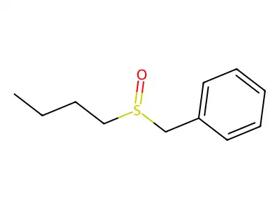 (Butane-1-sulfinylmethyl)-benzene structure