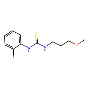 1-(3-Methoxypropyl)-3-(2-methylphenyl)thiourea structure