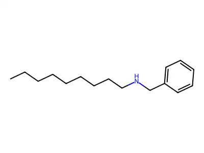 Benzenemethanamine, N-nonyl- structure