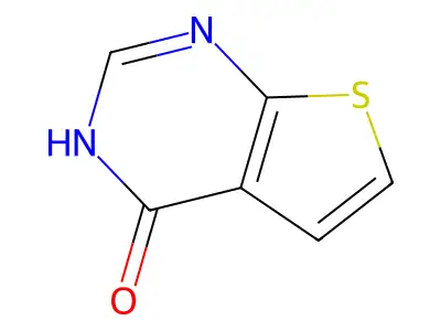 thieno(2,3-d)pyrimidin-4(3H)-one structure