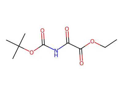 Ethyl N-Boc-oxamidate structure