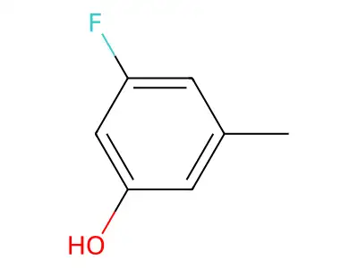 3-Fluoro-5-methylphenol structure