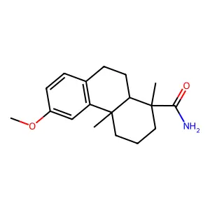 12-甲氧基罗汉松-8,11,13-三烯-15-亚氨酸 structure