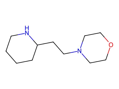 4-(2-Piperidin-2-ylethyl)morpholine structure