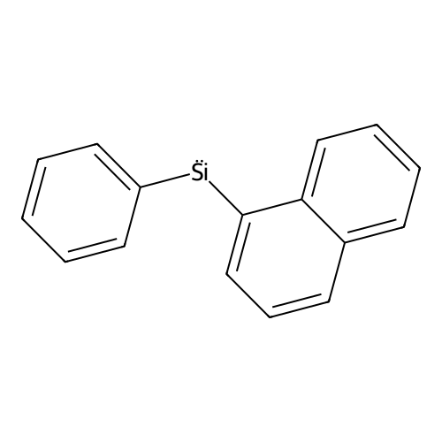 Silane, naphthalenylphenyl- structure