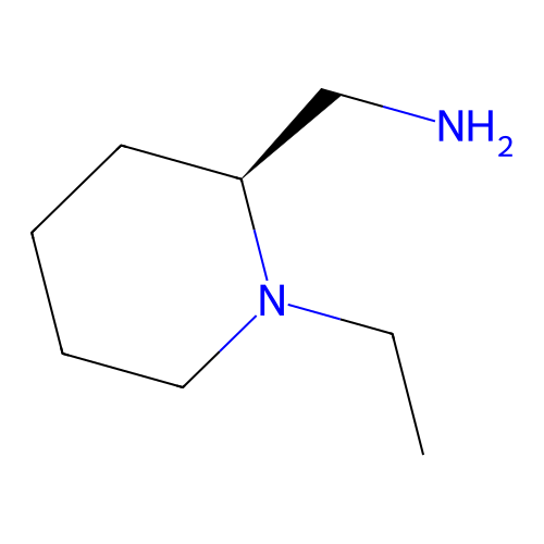 [(2S)-1-ethylpiperidin-2-yl]methanamine structure