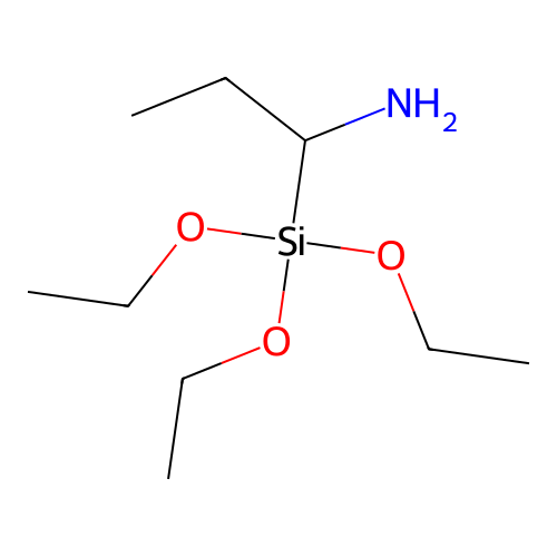 1-Propanamine, 1-(triethoxysilyl)- structure