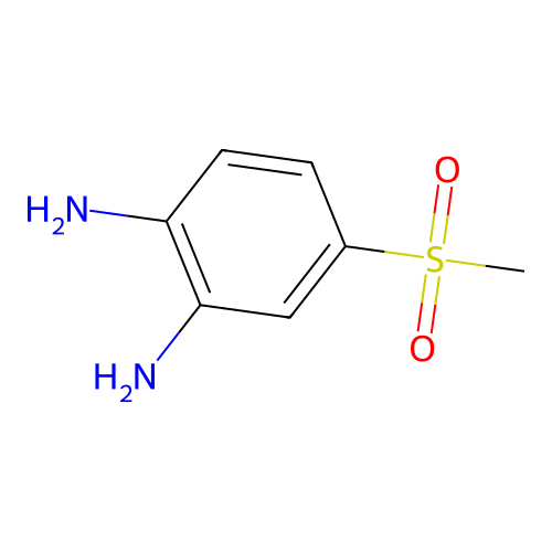 4-Methanesulfonylbenzene-1,2-diamine structure