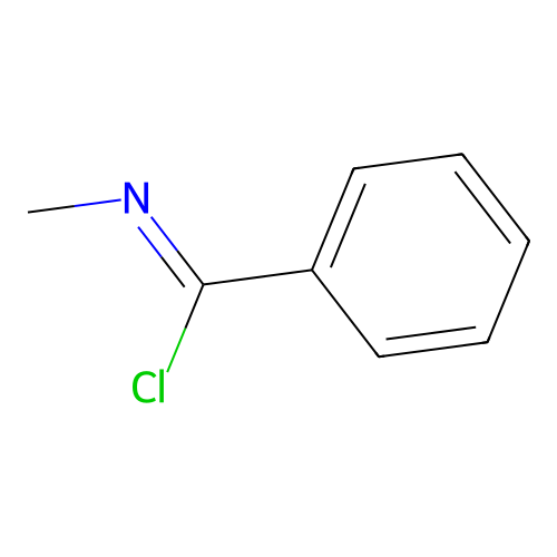 N-Methylbenzimidoyl chloride structure