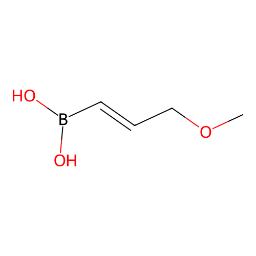 [(E)-3-methoxyprop-1-enyl]boronic acid structure