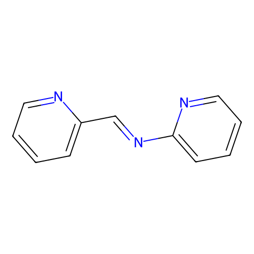 N-(2-Pyrimidinylmethylene)-2-pyridinamine structure