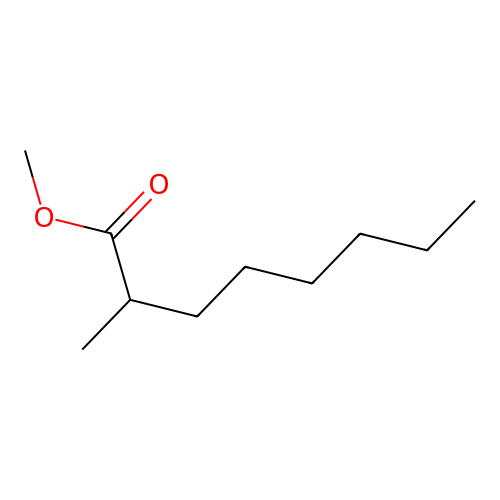 Methyl 2-methyloctanoate structure