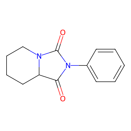 2-phenyltetrahydroimidazo[1,5-a]pyridine-1,3(2H,5H)-dione structure