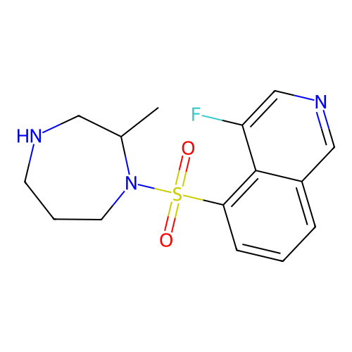 4-Fluoro-5-((2-methyl-1,4-diazepan-1-yl)sulfonyl)isoquinoline structure