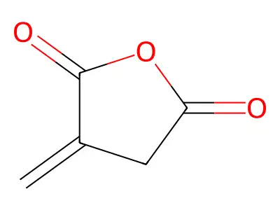衣康酸酐 structure