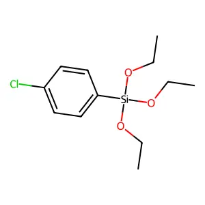 (4-Chlorophenyl)triethoxysilane structure