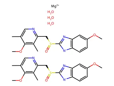 Magnesium omeprazole structure