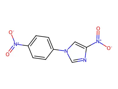 4-Nitro-1-(4-nitrophenyl)imidazole structure