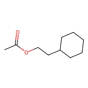 Cyclohexaneethyl acetate structure