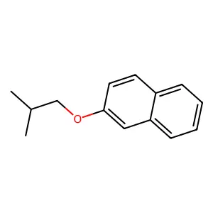 2-(2-Methylpropoxy)naphthalene structure