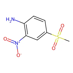 4-(甲磺酰基)-2-硝基苯胺 structure
