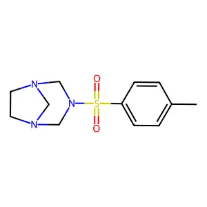 3-[(4-Methylphenyl)sulfonyl]-1,3,5-triazabicyclo[3.2.1]octane structure