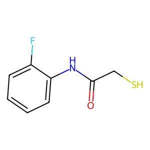 N-(2-Fluorophenyl)-2-sulfanylacetamide structure