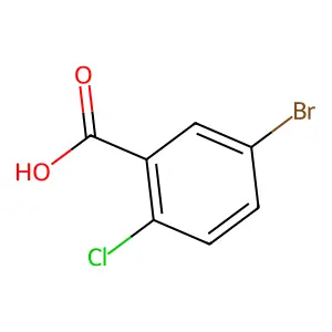 5-溴-2-氯苯甲酸 structure