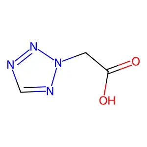 2H-四唑-2-乙酸 structure