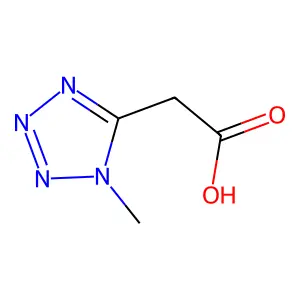 2-(1-Methyltetrazol-5-yl)acetic acid structure