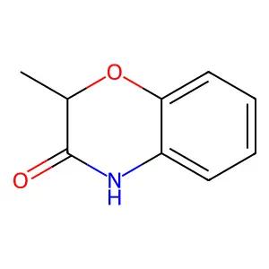 2-methyl-2H-1,4-benzoxazin-3(4H)-one structure