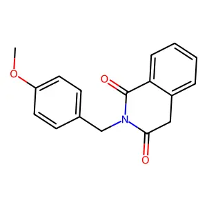 2-(4-Methoxy-benzyl)-4H-isoquinoline-1,3-dione structure