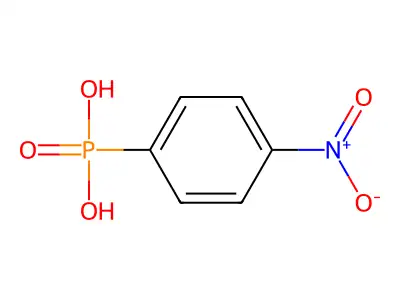 P-(4-Nitrophenyl)phosphonic acid structure