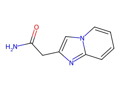 Imidazo[1,2-a]pyridine-2-acetamide structure