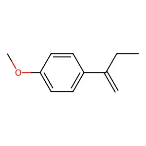 Anisole, p-(1-ethylvinyl)- structure