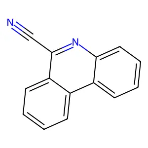 6-Phenanthridinecarbonitrile structure